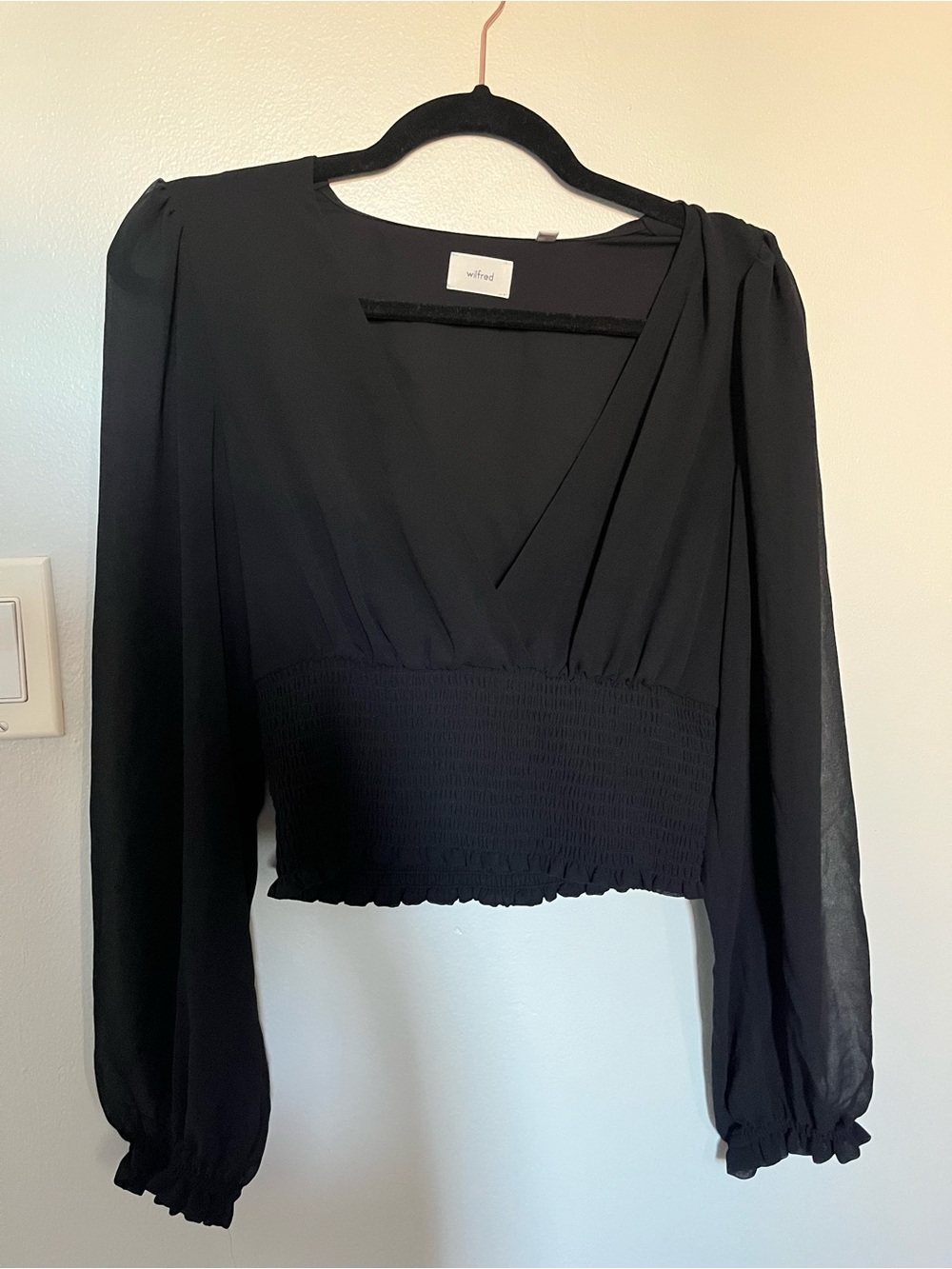 Wilfred Black Tempest Blouse